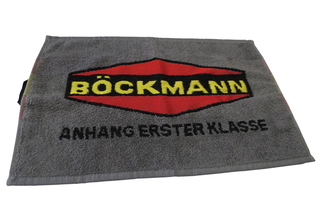 Gaestehandtuch aus der Boeckmann Kollektion in grau.