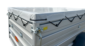 Vlakzeil ALU-S 2111, grijs zonder zijwandgalerij