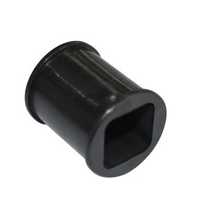 Das Kunststofflager sorgt für einfaches Verschließen des Vierkant-Drehstangenverschlusses für Böckmann Kofferanhänger.