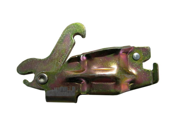 Beim Böckmann Anhänger übertragen Bremsseile über das Spreizgelenkschloss die Bremskraft direkt auf die Bremsbacken.