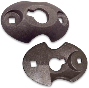 Floor mount for centre partition