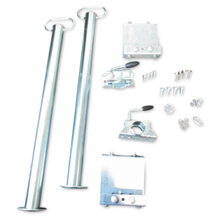 Anhängerstützen mit Halterung für TPV Anhäner EU 3.