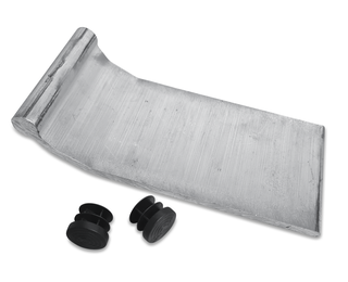 Rutschsicherung für Auffahrschiene