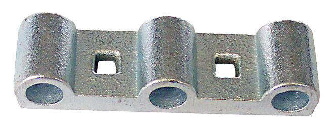 Halterung für Boxenstange an der Seitenwand (alte Ausführung) des Böckmann Pferdeanhängers – langlebig und passgenau.