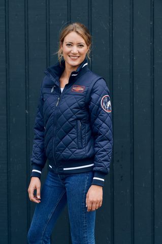 Böckmann Kollektionsartikel Blousonjacke mit abnehmbaren Ärmeln Damen.