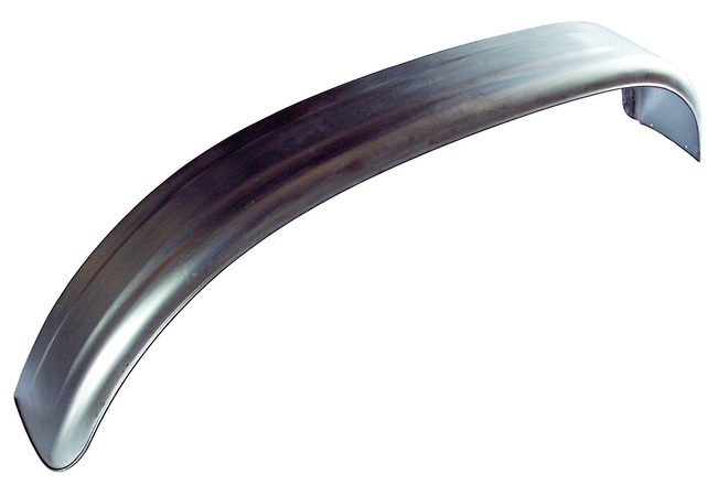Böckmann Blechkotflügel 240 mm breit, 1680 mm Spannweite – Ausführung links in Fahrtrichtung, robust und passgenau.