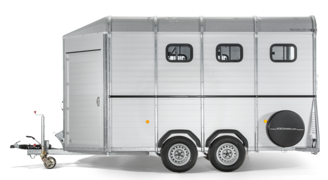 Der Pferdeanhänger Traveller W4 von Böckmann.