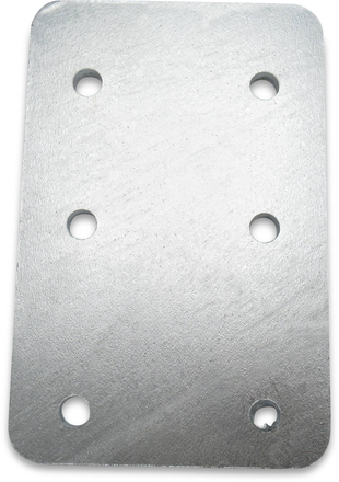 Halterung für Kurbelstütze für Böckmann Anhänger.