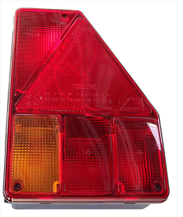 Anhängerleuchte Earpoint mit Nebelschlussleuchte und Bajonettanschluss für Böckmann Pferdeanhänger – für optimale Sicht bei Nacht.