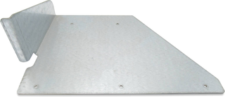 Adapter für Schmutzfänger am Kommunaltransporter KTH 4320, links von Böckmann