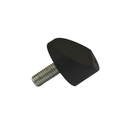 Gummipuffer 30x17 mit Gewindestift M 8, abgeschraegt, von Boeckmann
Gummipuffer 30x17 mit Gewindestift M 8, abgeschrägt, von Böckmann