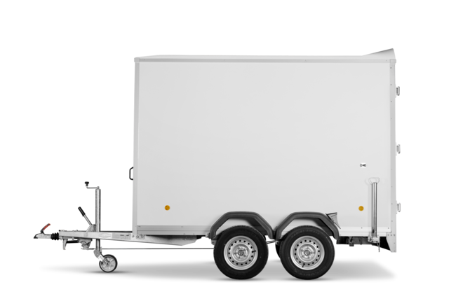 Böckmann Kofferanhänger Tieflader Tandem KT 3015/27 H.