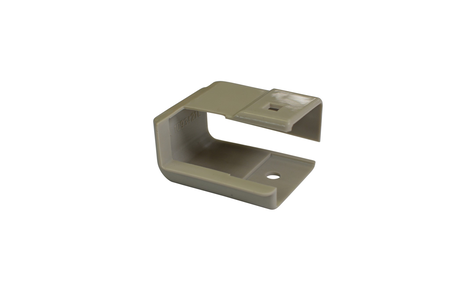 Endkappe für das Clipsendenprofil links beim Böckmann Pferdeanhänger Uno/ Duo ab 2011.