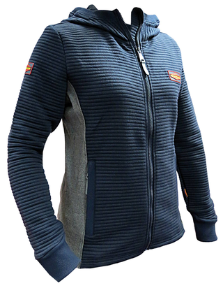 Böckmann Kollektionsartikel Sweatjacke Damen in blau.