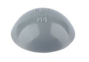 Cover cap for side strut, gray