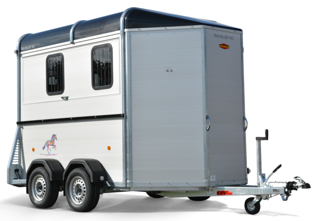 Der Pferdeanhänger Traveller W2 Big SK von Böckmann.