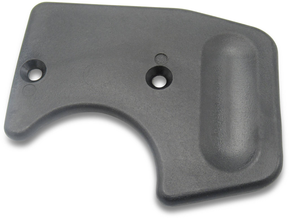 Griffplatte schwarz für Türinnenschloß für Böckmann Polyester Anhänger.