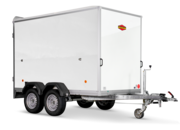 Böckmann Kofferanhänger Tieflader mit Sandwichbordwänden KT-SW 3015/27 M.