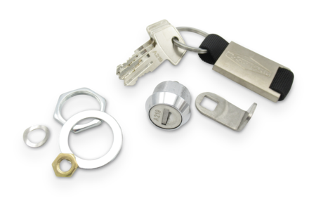 Schließzylinder-Set für  Böckmann Kofferanhänger – passend für viele Modelle & Nachrüstsatz 1118155 von Böckmann.