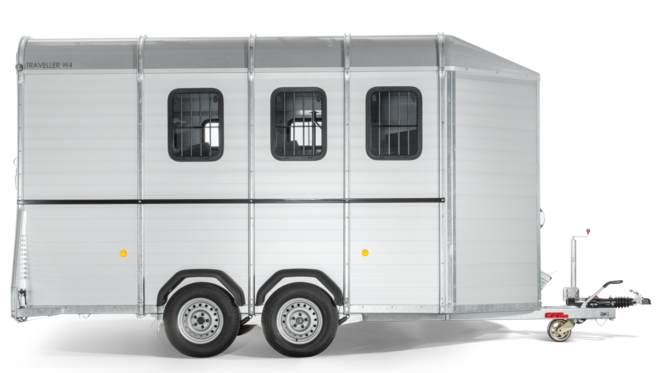 Der Pferdeanhänger Traveller W4 von Böckmann.