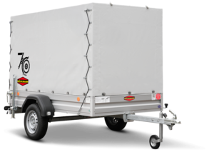 Tieflader Jubiläumsmodell zum 70 jährigen Jubiläum von Böckmann.