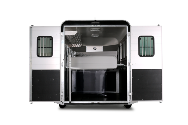 Der Pferdeanhänger Traveller K4 Big SK von Böckmann.