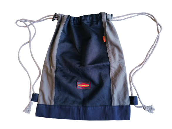 Böckmann Kollektion Rucksackbeutel blau.