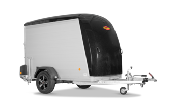 Böckmann Kofferanhänger Tieflader Einachser mit Polyesterbug und -haube KT-PB-AL 2513-15 F (25)