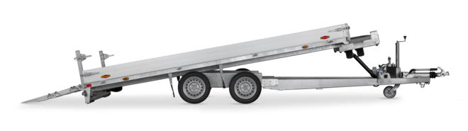 Böckmann MH-AL-Serie - die vielseitigen Maschinentransporter.
Der Maschinentransporter Hochlader von Boeckmann.