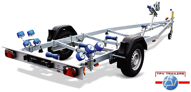 Böckmann Bootsanhänger von TPV BA 1300-R.