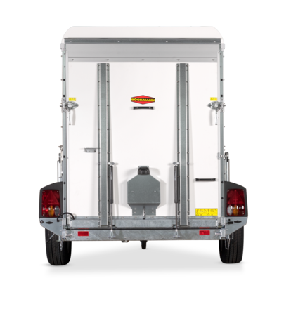 Böckmann Kofferanhänger Einachser, niedrige Verladehöhe KT 2513/135 F.