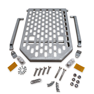 Step Aid for Rear Ramp 1.65 Wood/Aluminum