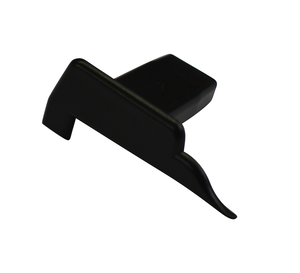 Clip cover profile end cap