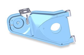 Längslenker vorne links/hinten rechs für Pferdeanhänger von Böckmann bis 3,0 to.