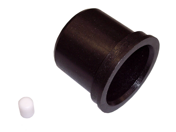 KF20 Schnappbuchse Führungslager für Böckmann Anhänger – für präzise Zugstangenführung und reduzierten Verschleiß.