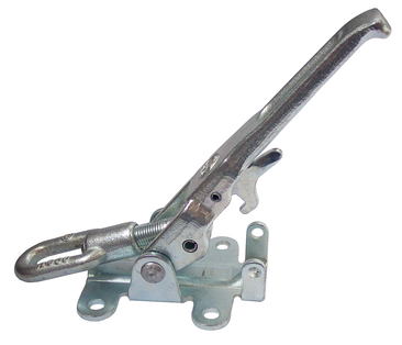 Exzenterverschluss für Böckmann Anhänger – individuell verstellbar mit Sicherung, verschließt Bordwände zuverlässig und sicher.