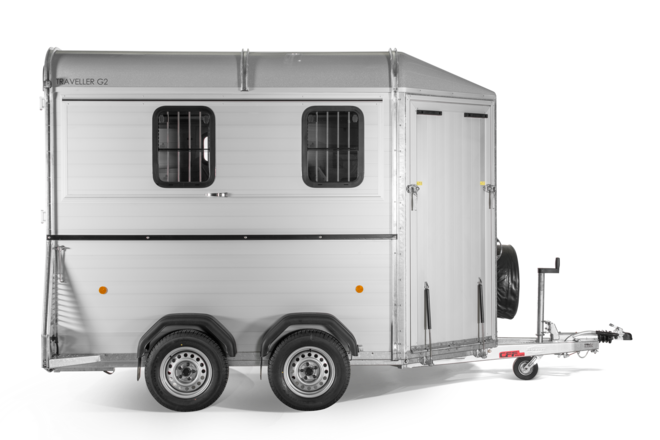 Der Pferdeanhänger Traveller G2 von Böckmann.