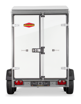 Böckmann Kofferanhänger Tieflader mit Sandwichbordwänden KT-SW 3015/27 M.