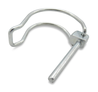 Rohrklappstecker zur Sicherung der Seitenteile am Laubgitteraufsatz – passend für Böckmann Anhänger.