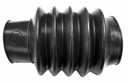 Faltenbalg für Peitz MX-Auflaufeinrichtung schützt Böckmann Anhänger vor Schmutz, Wasser und Verschleiß.