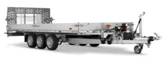Maschinentransporter Hochlader Tridem