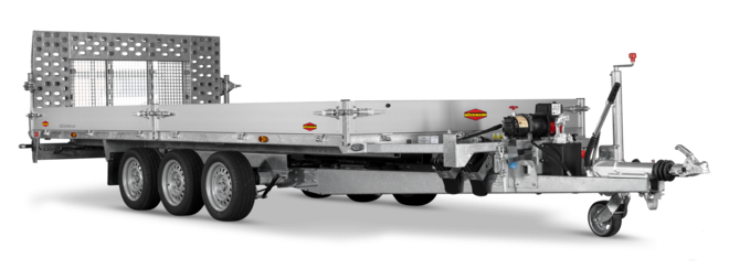Maschinentransporter Hochlader Tridem