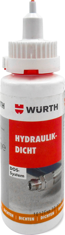 Zum Abdichten von  Hydraulikverschraubungen