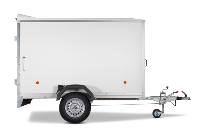 Böckmann Kofferanhänger Tieflader mit Plywood-Bordwänden in Einachser Ausführung.
Product,  Einachser,  Kofferanhänger,  Kofferanhänger Tieflader,  PKW-Anhänger,  Plywood,  Transportation,  Vehicle
Böckmann Kofferanhänger Tieflader mit Plywood-Bordwänden in Einachser Ausführung.