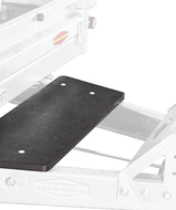 Schaufelablage Basic eine Siebdruckplatte in braun von Böckmann.