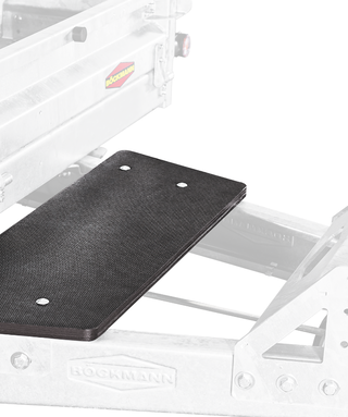 Schaufelablage Basic eine Siebdruckplatte in braun von Böckmann.