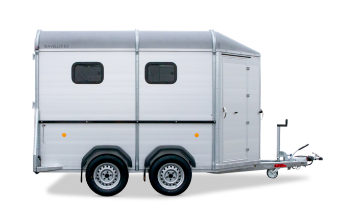 Der Pferdeanhänger Traveller K3 von Böckmann.