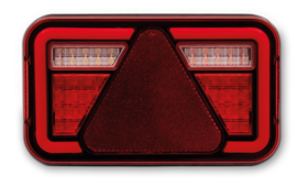 Rückleuchte Multi IV LED , mit Rückfahrscheinwerfer