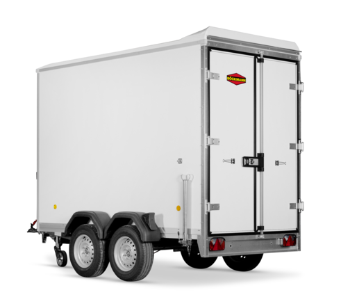 Böckmann Kofferanhänger Tieflader Tandem KT 3015/27 H.