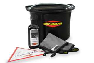 Böckmann Frühjahrspaket: Anhänger-Pflege Produkte im Set für Polyester Anhänger / Pferdeanhänger